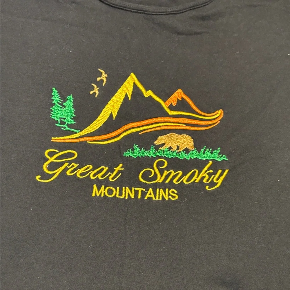 Vintage Smoky Mountains Embroidered Tee - Picture 2 of 5